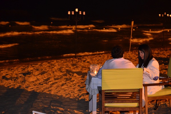 Romantic Beach Dinner at Edde Sands